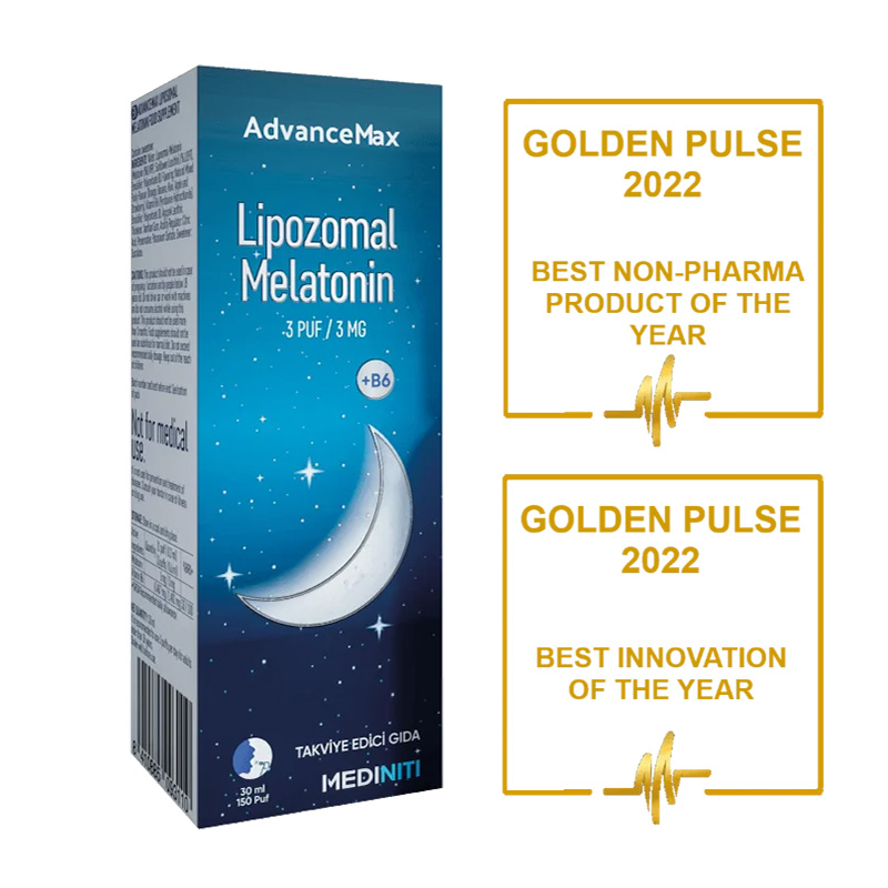 AdvanceMax Lipomozal Melatonin 3puf/3mg Sprey 30ml