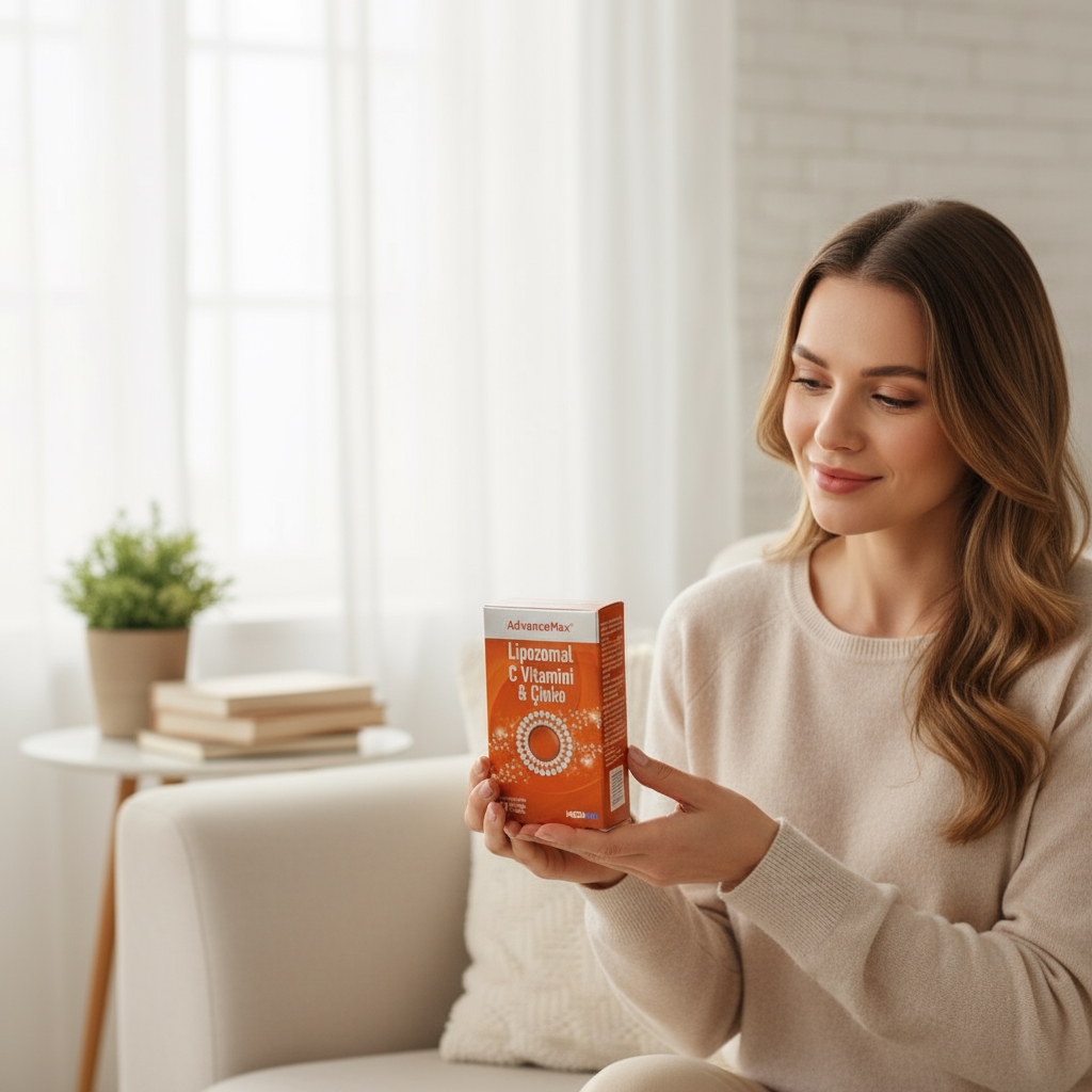 AdvanceMax Lipozomal C Vitamini & �inko