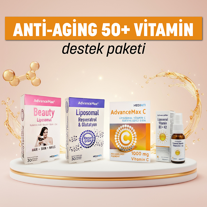 Anti-Aging 50 + Vitamin Destek Paketi